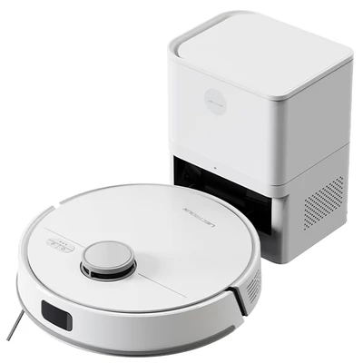 Liectroux M70 Pro lézeres robotporszívó önürítő portartállyal, 6500Pa szívóerővel, 175 perc üzemidővel, okos app vezérléssel - fehér 