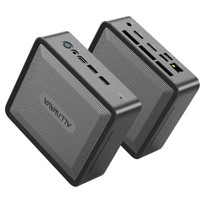 ALLIWAVA U58 mini PC, AMD Ryzen 7 5825U, 16GB RAM 512GB SSD, 3x4K kijelző, WiFi 6E, BT 5.2 asztali számítógép