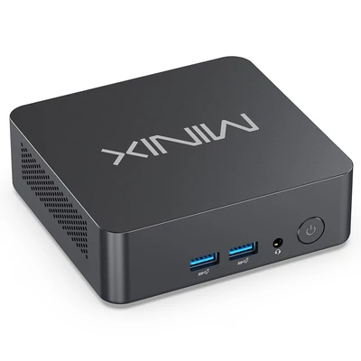 MINIX NUC355 Mini PC, Intel Core 3 N355 (8 mag, 3.9GHz), 16GB RAM, 512GB SSD, WiFi 6, BT 5.2, 4K Triple Display (2xHDMI, Type-C), USB 3.2, RJ45