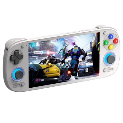 Retroid Pocket G2 kézi játékkonzol, Android 15, 5,5” 1080p 60Hz AMOLED kijelző, 8GB RAM, 128GB tárhely, WiFi 6, BT 5.4, 5000mAh - Szürke