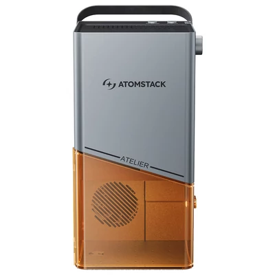 ATOMSTACK Atelier 12W FDA Class 1 dióda lézergravírozó beépített kamerával – 4000 mm/s, 120×120 mm, fához, akrilhoz, bőrhöz és más anyagokhoz