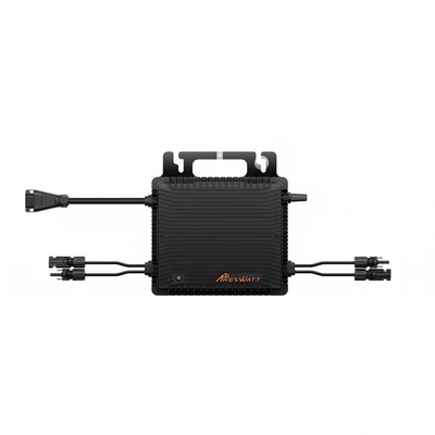 FOSSiBOT 800W mikroinverter F7200-hoz, 97% hatásfok, kétcsatornás MPPT, max. 60V DC, plug-and-play, IP67 vízálló