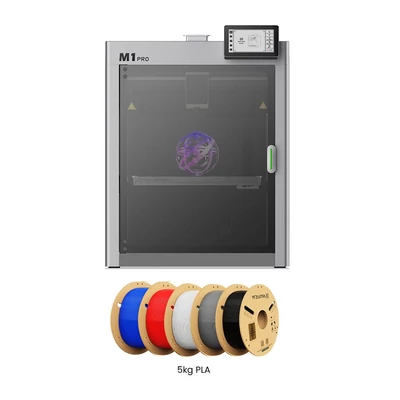 Artillery M1 Pro CoreXY nagysebességű 3D nyomtató + 5 kg PLA filament csomag (piros/fehér/kék/fekete/szürke)