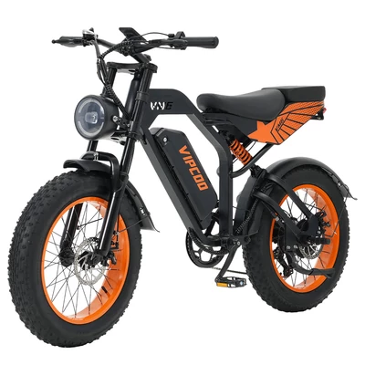 Vipcoo VM6 elektromos kerékpár 750W, 48V 18,2Ah akku, 20x4” fat bike gumi, 40 km/h, 75 km, Shimano 7, tárcsafék