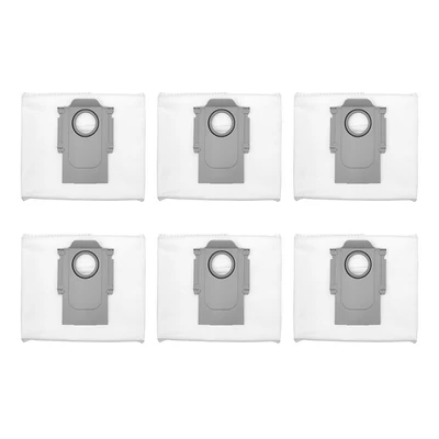 Roborock Q8 Max+ / Q7 Max+ / S7 MaxV Ultra / S7 Pro Ultra / S8 Pro Ultra / S7 Max Ultra kompatibilis 6 db porzsák, automata ürítőállomáshoz