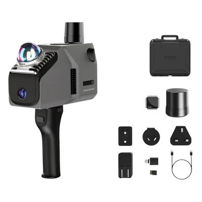 3DMakerpro Eagle LiDAR 3D szkenner – 8K képalkotás, 2 cm pontosság 10 m-en, 140 m hatótáv, 3,5” kijelző