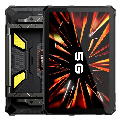 Blackview Active 12 Pro 5G Projektoros AI Rugged Tablet – 200LM 120" 1080P, Android 15, 11" IPS, 12+24GB RAM, 256GB, 30000mAh, 120W, 50+108MP, WiFi 6E