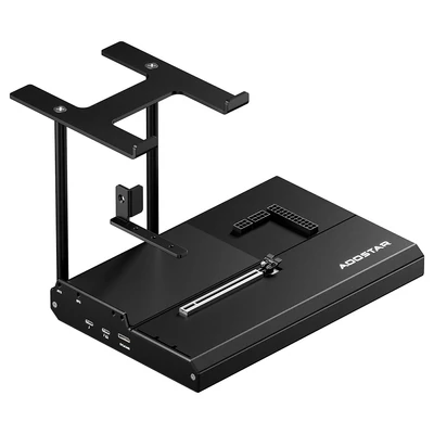 AOOSTAR EG02 eGPU dokkoló: Oculink (PCIe 4.0 x4) + 2x Thunderbolt 5, ATX/SFX tápegység támogatás