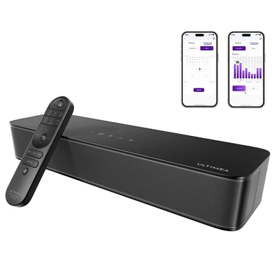 Ultimea Poseidon M20 2.1 Soundbar – 120W, Bluetooth 5.4, App vezérlés, EQ beállítások és 121 gyári profil