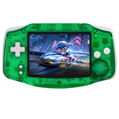 ANBERNIC RG34XX kézikonzol – 32GB+128GB, 8000+ játék, 3.4" IPS, Linux, 30+ emulátor, 7 órás üzemidő – Zöld