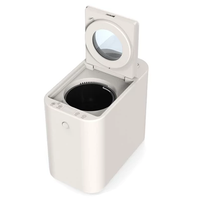 BEECO HQD‑260C elektromos konyhai komposztáló, 2.5L, 470W, szagmentes, automata tisztítás, 6 üzemmód, kompakt ablakos dizájn – Lotte fehér