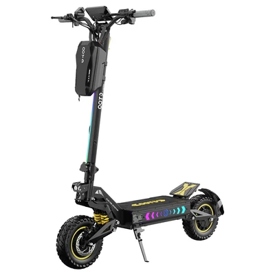 OOTD T10 Pro elektromos roller – 2×1300W motor, 52V 23.4Ah akku, 11” kerék, 65 km/h, 70 km hatótáv, hidraulikus fék, rugós felfüggesztés
