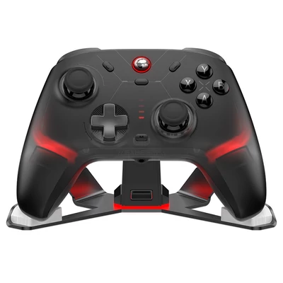GameSir Cyclone 2 vezeték nélküli gamepad töltőállomással, PC/Steam/Android/iOS/Switch kompatibilis – Fekete Bundle