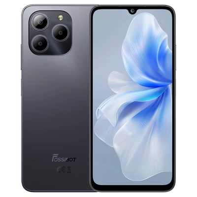 FOSSiBOT S2 4G okostelefon, Android 14, 8GB/256GB, 6.72'' FHD kijelző, 5000mAh, 50+16MP kamera, Dual SIM, NFC – Szürke