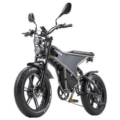 RANDRIDE DM711 elektromos fatbike, 2×1000W motorral, 48V 20Ah akkuval, 20×4.0 gumik, 45 km/h, 60 km hatótáv, Shimano fék, dupla rugózás