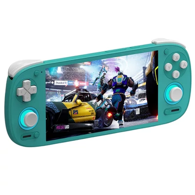 Retroid Pocket G2 hordozható játékkonzol – Android 15, 5.5" AMOLED, 8GB RAM, 128GB, WiFi 6, BT 5.4, 5000mAh – Zöld