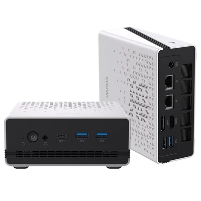 CHUWI UBox mini PC – Ryzen 5 6600H, 16GB LPDDR5, 512GB SSD, 4K triplamonitor, WiFi 6, BT 5.3