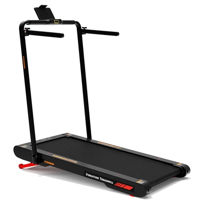 Sperax P3Max rezgő gyaloglópad kapaszkodóval, csendes 2.5HP motorral, 10% dőléssel és 160 kg teherbírással