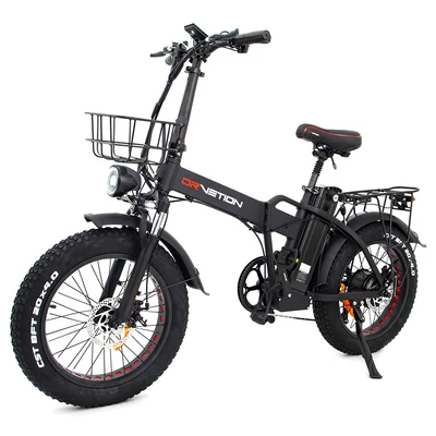 DRVETION AT20 Pro e-bike, 750W BAFANG motor, 48V 15Ah Samsung akku, 130km hatótáv, 45km/h, 20×4.0 fat gumi, hidraulikus fék, összecsukható – Fekete