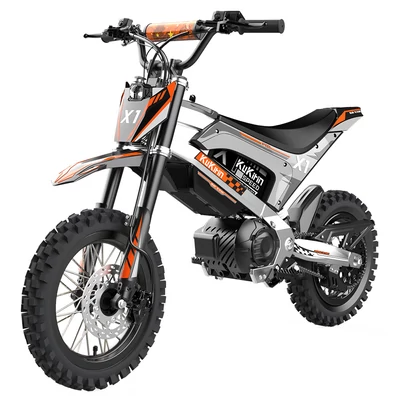 Kukirin X1 elektromos motorkerékpár, 1000W motor, 48V 20.8Ah akku, 50km/h, 40km hatótáv, 14/12" kerekek, hidraulikus fék és rugózás