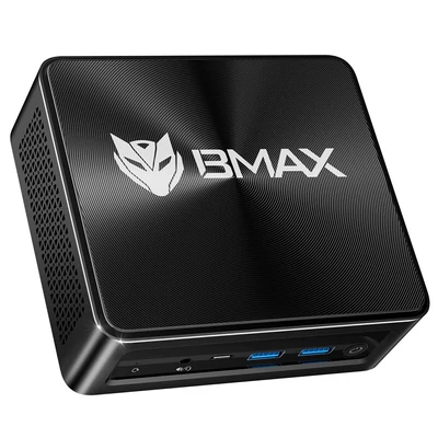 BMAX B9 Power mini PC, Intel Core i9‑12900H, 24GB RAM, 1TB SSD, DP/HDMI/Type‑C 4K, HDR, WiFi 6, BT 5.2, USB3.2/USB2.0, RJ45, 3.5mm, kapszula hűtés