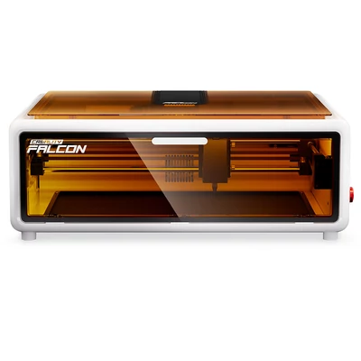 Creality Falcon A1 10W lézergravírozó és vágó, 600mm/s sebesség, 0.06–0.08mm pontosság, 305×381mm munkaterület, okos anyagfelismerés, HD kamera - Fehér