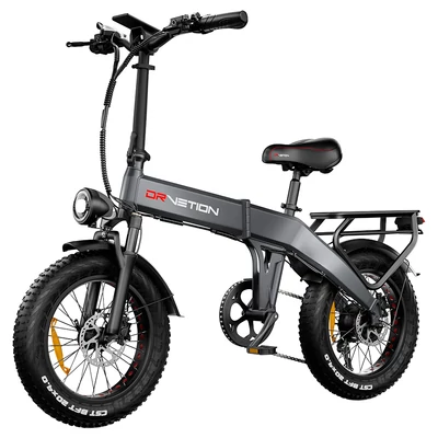 DRVETION BT20 összecsukható elektromos kerékpár, 1000W, 20×4.0” fat tire, 48V 14Ah Samsung akku, 55km/h, 100km hatótáv