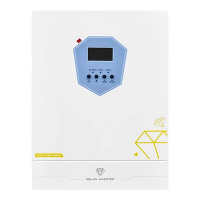 DAXTROMN 6.2kW hibrid napelemes inverter, 48V tiszta szinusz, 8500W PV, 120A töltés, 500V PV, 12400VA induló teljesítmény, UPS, RS232/WiFi/BMS