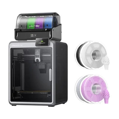 Creality K2 Combo 3D nyomtató + 4 kg Mecpow HS PLA+ filament (fehér/lila/szürke/fekete)