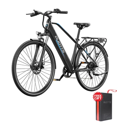 DUOTTS C29 Lite elektromos kerékpár, 250W motor, 36V 13Ah akku, 27.5” kerék, 25km/h, 65km hatótáv, mechanikus tárcsafék, első villa