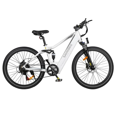 Samebike XD26-II elektromos kerékpár, 26” Kenda gumi, 750W motor, 40 km/h, 48V 14Ah akkumulátor, 110 km hatótáv, Shimano 7-sebesség – Fehér