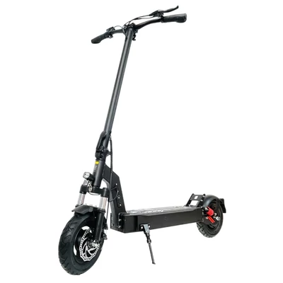 DT08 elektromos roller, 500W motor, 48V 13Ah akkumulátor, 10” kerék, 40km/h, 60km hatótáv, tárcsafék, első‑hátsó rugózás