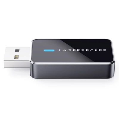 LaserPecker 2 Bluetooth dongle PC‑hez és Mac‑hez, vezeték nélküli gravírozás vezérléséhez