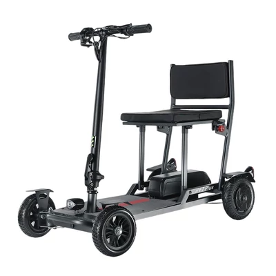 Freejoyer F7 Plus négykerekű elektromos roller üléssel, 300W motorral, 36V 21Ah akkumulátorral, 15 km/h, 35 km hatótáv – Szürke