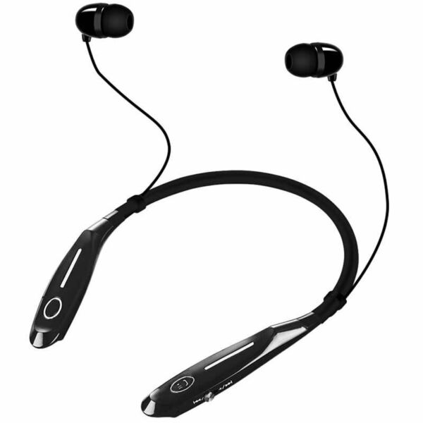 Bakeey HBS900S Vezetéknélküli Bluetooth Nyakba Akasztható Sport Fülhallgató - Fekete