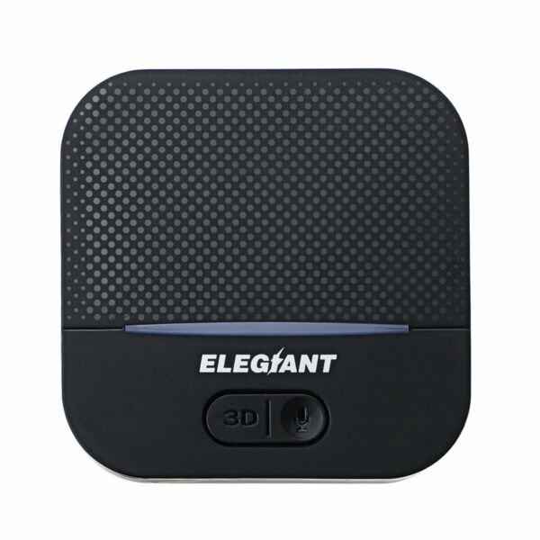 ELEGIANT BTI-036 bluetooth Vezeték nélküli audioadapter, alacsony késleltetésű 3,5 mm-es RCA audiovevő - Fekete