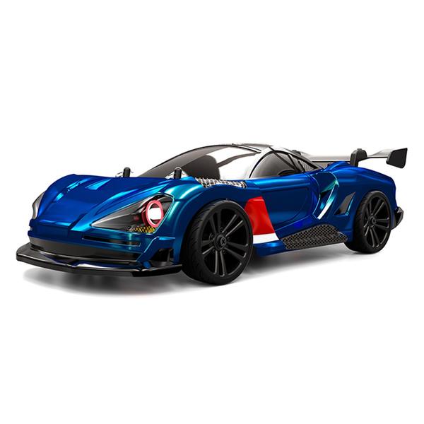 EU ECO Raktár - 2.4GHz 4WD 1/16 RC Vezetéknélküli Távirányítható RC Drift Autó 35km/h maximális Sebességgel - Kék