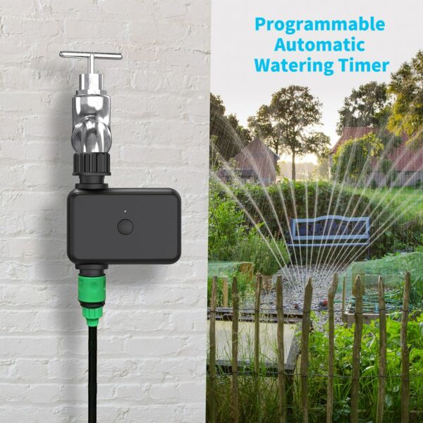 Intelligens vezeték nélküli kerti öntözővíz időzítő vezérlő mobiltelefon távelérés - APP által időzítés
