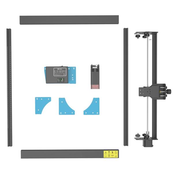 LC400 PRO 50W DIY lézergravírozó gép