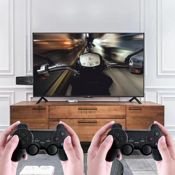 M8 vezetéknélküli játékkonzol 2.4G HD Arcade PS1 (új kiadás) - 64 GB