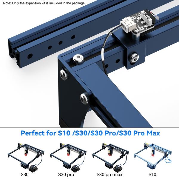 SCULPFUN S10/S30 sorozatú gravírozási terület bővítő készlet S10/S30/S30 Pro/S30 Pro Max számára