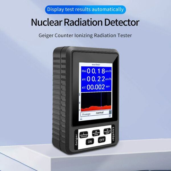 XR-1 hordozható nukleáris sugárzás érzékelő kézi személyi Geiger számláló - Fehér