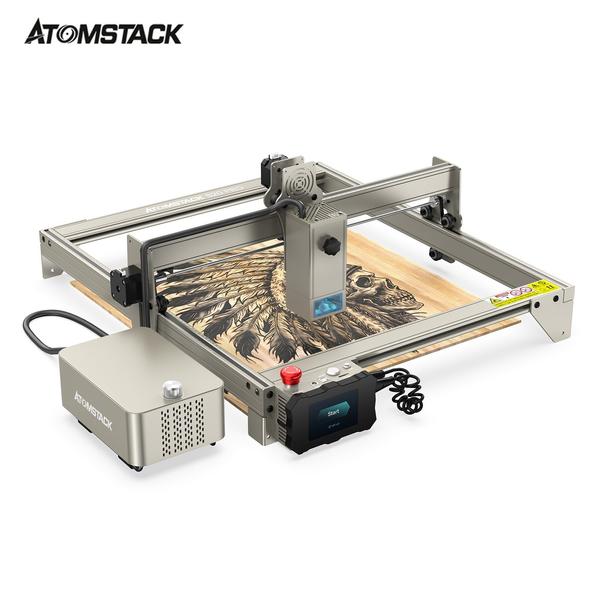 ATOMSTACK S20 Pro 20W lézergravírozó vágógép Air Assist tartozékkal