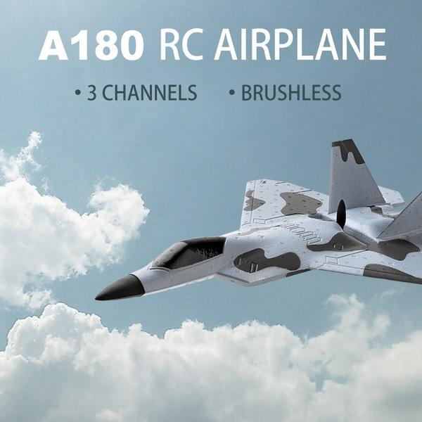 WLtoys XKS A180 3 csatornás RC repülőgép - 3 akkumulátor