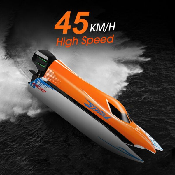 WLtoys WL915-A 2.4G RC csónak 45km/h sebesség - Többszínű