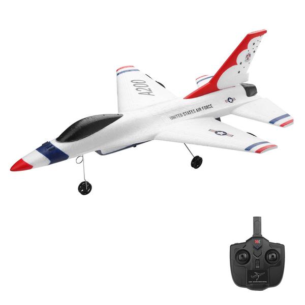 Wltoys XK A200 F-16B RC repülőgép 2,4 GHz 2 csatornás - 1 akkumulátor