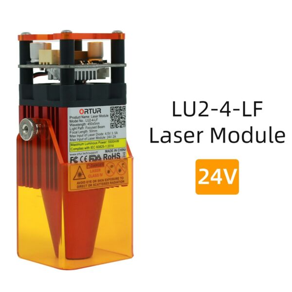 ORTUR LU2-4-LF 24V továbbfejlesztett lézermodul - 10W