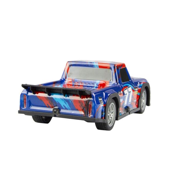 1/22 4WD távirányítós versenyautó RTR vakító fénnyel - Kék, 2 akkumulátor