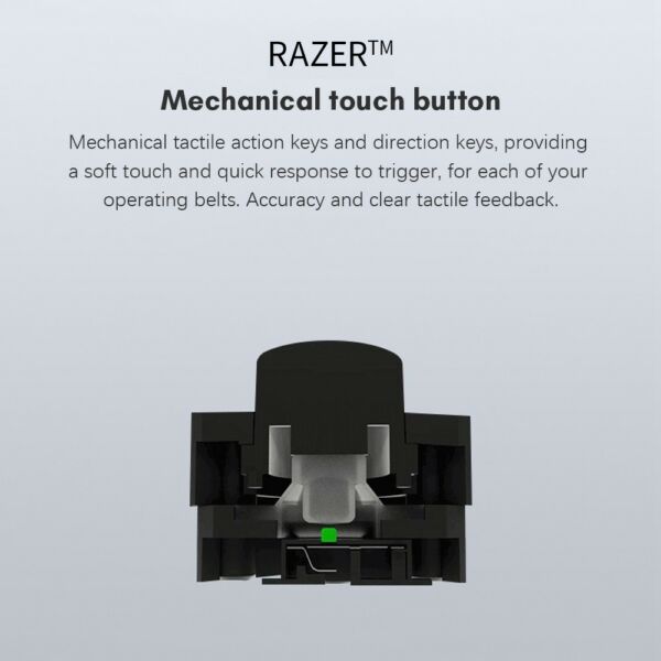 Razer V2 vezetékes kontrolleres játékvezérlő 3,5 mm-es audio interfésszel, kompatibilis az Xbox Series X|S és Windows 10 rendszerrel - Fehér