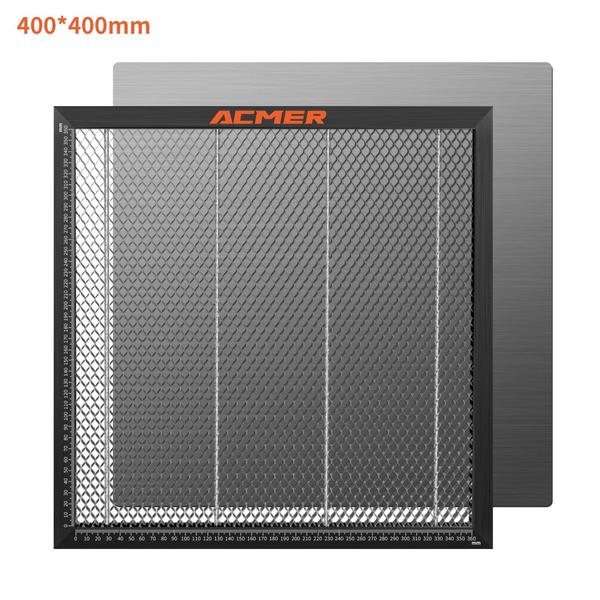 ACMER E10 lézervágó acéllemez platform - 400x400mm